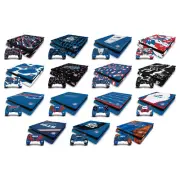 OFFICIAL NFL BUFFALO BILLS VINYL SKIN DECAL FOR PS4 SLIM CONSOLE & CONTROLLER