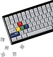 YMDK 143 Minesweeper Game Theme Keycaps, Cool Creative Keycap, Thick PBT Top Print, Cherry Profile, Contrast Color Design Custom Key Cap for MX Mechanical Keyboards