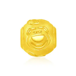 周大福 玩具總動員系列 歡樂熊抱哥黃金路路通串珠