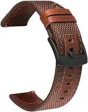 [BKUANE] 20 22mm Sport Nylon Watchband Strap for Garmin Forerunner 245 245M 645 Vivoactive 3 4 Smart Bracelet Venu 2 Plus Band Wristband
