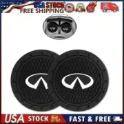 2 pk Cup Mat Car Drink Holder Insert Silicone Coaster Set for Infinity Style 3