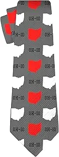 [Cubirmin] Men's Tie Funny Neckties Fashion Slim Skinny Neckties Causal Formal Occasion Wedding Business Gift
