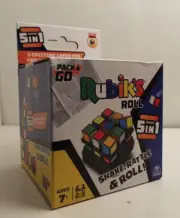 Rubik's Roll, 5-in-1 Dice Games Pack & Go -Free Shipping