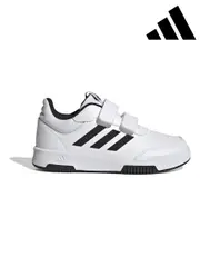 Adidas White/Black Hook and Loop Tensaur Sport Trainers (M89212) | $65