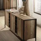 Mascot Wine Cabinet Oak Colour Exquisite Workmanship Stable Quality