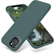 OTOFLY iPhone 11 Pro Case,Ultra Slim Fit iPhone Case Liquid Silicone Gel Cover with Full Body Protection Anti-Scratch Shockproof Case Compatible with iPhone 11 Pro Pine Green
