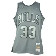 NBA Chicago Bulls Scottie Pippen #33 1997-98 Metal Jersey Mitchell Ness