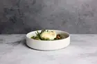 Gabel & Teller Matte White Salad Bowl - 26 x 6cm