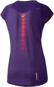 Mizuno Ladies Shirt Racing T-Shirt Cool Touch Phenix - violet XS