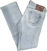 NWT - Replay Italy Ladies 'Radixes' Rose Label Straight Jeans RRP $353.00- ...