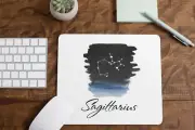 Sagittarius Zodiac Sign Horoscope Mouse Pad for Computer Office Gaming Desk