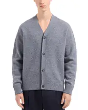 Emporio Armani Fleece Cardigan
