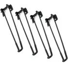 16" Foldable Hairpin Legs Black Metal Folding Table Legs DIY Furniture Legs f...