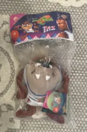 Mcdonald's Space Jam Taz Stuffed Animal Michael Jordan