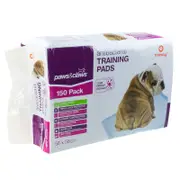 YES4PETS 600Pk Paws n Claws 56x56cm Puppy Pet Dog Indoor Cat Toilet Absorbent Training Pads