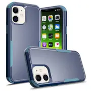 For Apple iPhone 11 3in1 Case Drop Resistant Defender Tradies Hybrid Armor Heavy Duty Rugged Shockproof Tough Cover (Navy Blue)