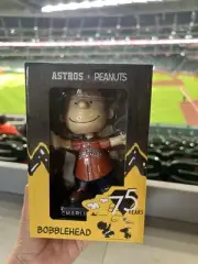 Astros Peanuts Night 75th Anniversary Charlie Brown Bobblehead Pre-Sale 04/29/25