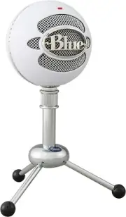 Brand New Blue Snowball USB Microphone -Textured White -2 capsule design -Mac/PC