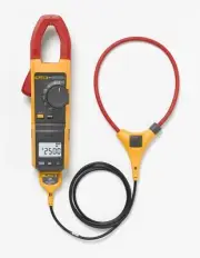 Fluke 381 Clamp Meter, Backlit LCD, 999.9 A A, 1.4 in (36 mm) Jaw Capacity