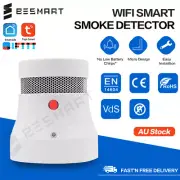 Wireless WiFi Smart Smoke Detector Sensor Fire Protection Security Alarm System