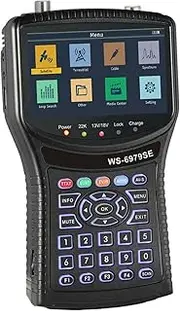 Satellite Receiver WS-6979SE DVB-S2 T2 DVB-C Spectrum Satellite Meter Finder Signal Finder for Remote Reception Systems Antennas