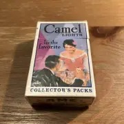 EMPTY Pack Of Camel Light Cigarettes Vintage Collectors Pack 1927 Art