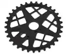 S&M Motoman Sprocket - BLACK 36T BMX USA MADE HUTCH HARO GT KUWAHARA MONGOOSE