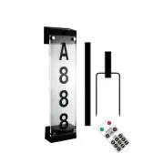 1Set Wall Lamp Digital Villa Address Sign Light House Number Light C3V98916