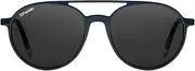 ディーフランクリン(D.Franklin) D Franklin DFKSUN0522-0800 America Round Sunglasses, Navy/Black