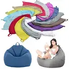 Adult Kids Large Bean Bag Chair Cover Indoor Outdoor Beanbag Seat Lazy Lounger