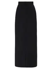 Matteau | Relaxed Tailored Skirt in Black | The UNDONE