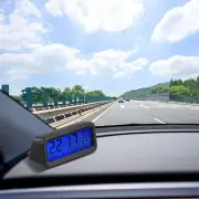 Car Clock with Solar Power and Temperature/Humidity Measurement Functionality