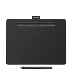 【Wacom】Intuos Comfort Plus Medium 藍牙繪圖板-黑色(CTL-6100WL/K0-C)