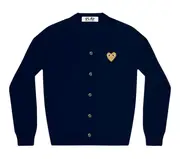 [COMME des GARCONS PLAY] 金心男士開衫