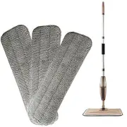 Mop Sticky Flat Mop Replacement Mop Cloth 38x11CM Wet Dry Mop Head Accessories