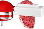 Lawenme Meat Tenderizer Attachment for KitchenAid and Cuisinart Stand Mixers - Stainless Steel Gears
