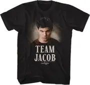 Twilight T Shirt Team Jacob Black Unisex Adult Short Sleeve T Shirts Vampire Romance Movie Graphic Tees,adult, S-3xl M