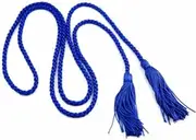 [MINERVA] Dressing Gown Cord with Tassels Royal Blue - Each