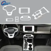 Central Control Steering Wheel AC Gear Panel Cover Trim Kit For Ford Bronco 21+