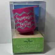Pink Beach Sand Spiker Cup Phone Sunglasses Holder By Lazy Dayz
