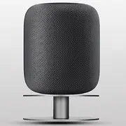 Stand for Apple HomePod and HomePod Mini by AutoSonic | Fully Aluminum Build | Anti-Slip Design | Apple HomePod Accessories | Space Gray