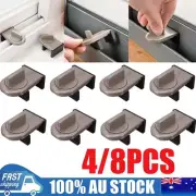 4-8PCS Security Sliding Door Window Lock Safety Lock Sliding Sash Stopper AU