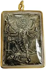 [poppip] Hindu Goddess MHA Kali Devi U-MA Gold Plated Pendant Protect Destroy Evil harm