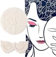 Self Care,Reusable Face Towel Mask Butterfly Design Eye Mask Set,Spa Facial Towels,Cold Hot Compress Facial Steamer Towel for Anti Aging Moisturizing Soothing Skin Care,Beauty Salon,Washable(2Pack)