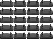 20PCS Bed Slat Cover Holders, Plastic End Caps for Stable Furniture, Easy Installation for Bed Base