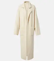[Toteme] Toteme Ribbed-knit wool-blend coat AU 12 beige