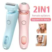 Devine Collections 2 In 1 Hair Removal Epilator USB Rechargeable Trimmer Women