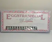 Eggstraspecial Vintage Pastel Egg Easter String Indoor Lights 35 Bulbs 1996