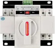 Dual Power Automatic Transfer Switch 2P Household Single-Phase 220V 63A Standby Power Manual Transfer Switch Controller