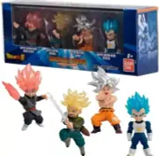 Bandai Dragon Ball Adverge Series 3 Rose Goku SS Trunks Goku Vegeta Set NEW